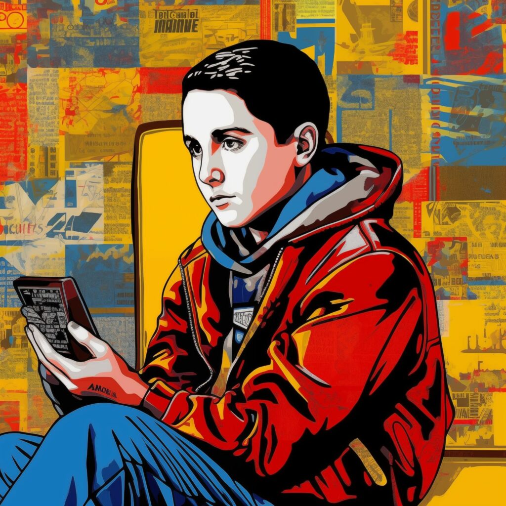 Teenage boy